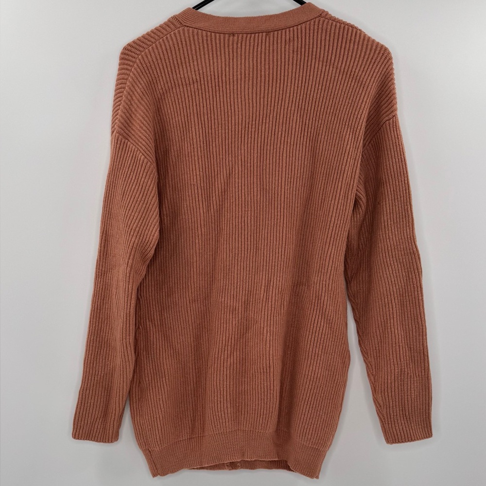 Lulus Chunky Ribbed Knit Button-Down Open Front C… - image 3